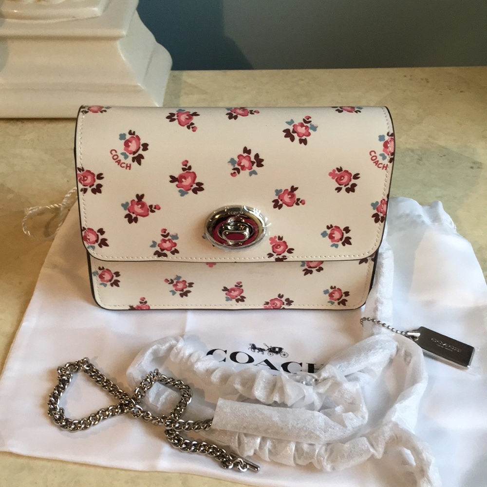 Coach Bowery Crossbody with Flower Bloom